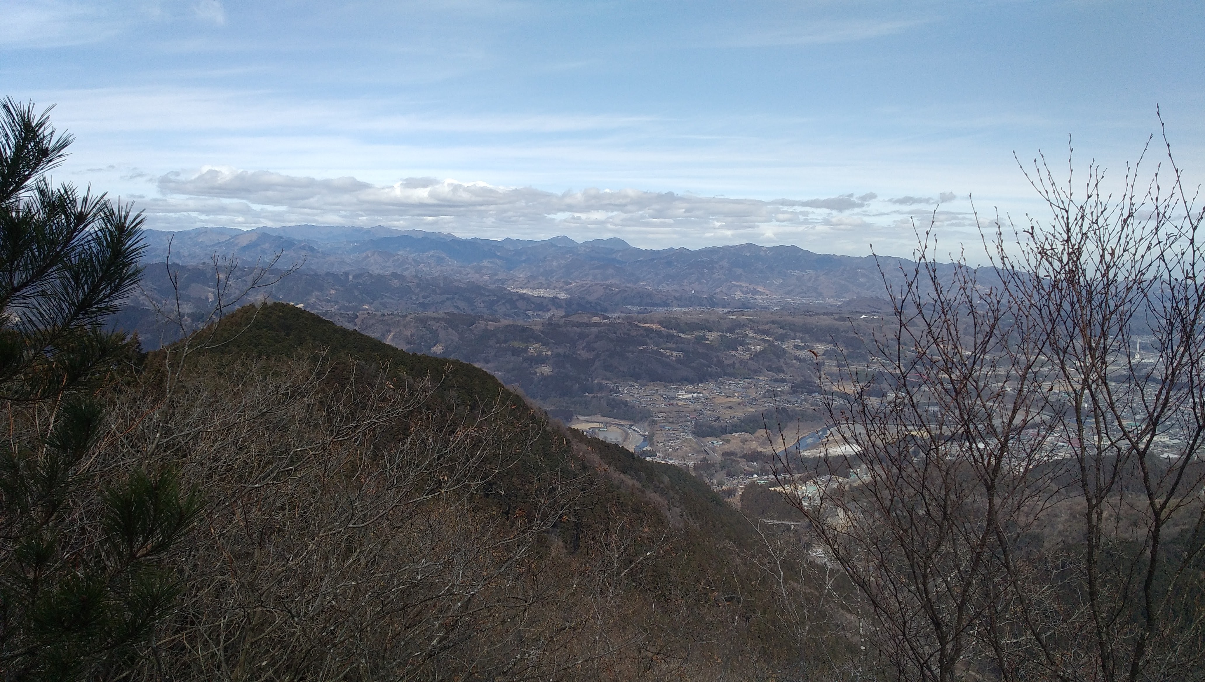 武蔵ノ國御嶽の風景